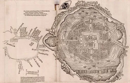 El mapa de América. Descubrimiento y exploración El mapa de América. Descubrimiento y exploración