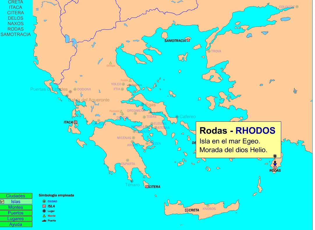 Mapa de la antigua Grecia | Recursos educativos digitales Mapa de la antigua Grecia | Recursos educativos digitales