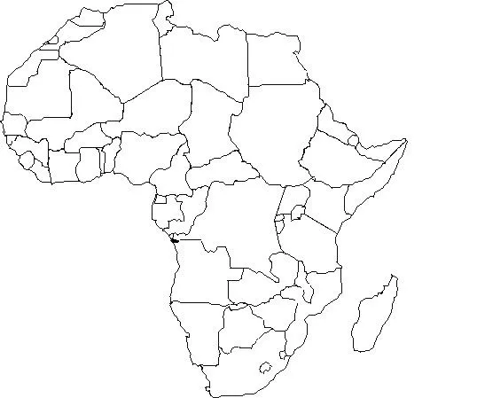 Mapas del continente africano para colorear - Imagui Mapas del continente africano para colorear - Imagui
