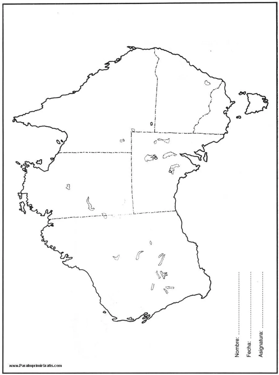 Mapa de Australia - Para Imprimir Gratis - ParaImprimirGratis. Mapa de Australia - Para Imprimir Gratis - ParaImprimirGratis.