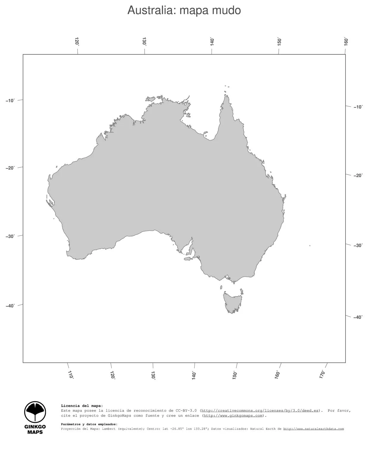 Mapa Australia; mapas colección continente Oceanía; record: Australia Mapa Australia; mapas colección continente Oceanía; record: Australia