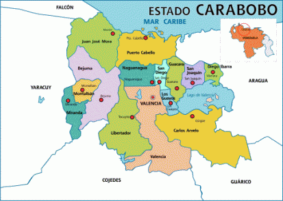 Mapa del estado carabobo y sus municipios - Imagui Mapa del estado carabobo y sus municipios - Imagui