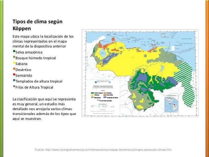 Mapa climatico de venezuela segun koppen - Imagui Mapa climatico de venezuela segun koppen - Imagui