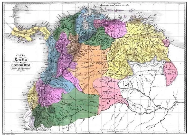 Mapa de la Gran Colombia 1811-1830, nótese que el mapa de Venezuela corresponde con en territorio de tierra firme de 1528 que en… | Colombia map, Gran colombia, Map Mapa de la Gran Colombia 1811-1830, nótese que el mapa de Venezuela corresponde con en territorio de tierra firme de 1528 que en… | Colombia map, Gran colombia, Map