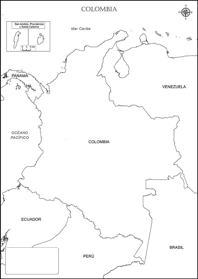 Mapa de Colombia para niños - Mapa de Colombia Mapa de Colombia para niños - Mapa de Colombia