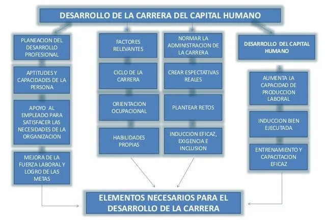 MAPA CONCEPTUAL CAPITAL HUMANO