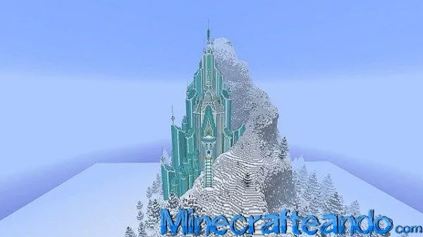 Mapa] Elsa's Ice Castle Frozen para Minecraft 1.7.9/1.7.2 ...