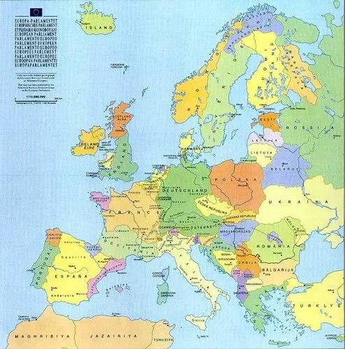 El mapa de Europa que aún persigue Alemania, y el que resultará de ... El mapa de Europa que aún persigue Alemania, y el que resultará de ...