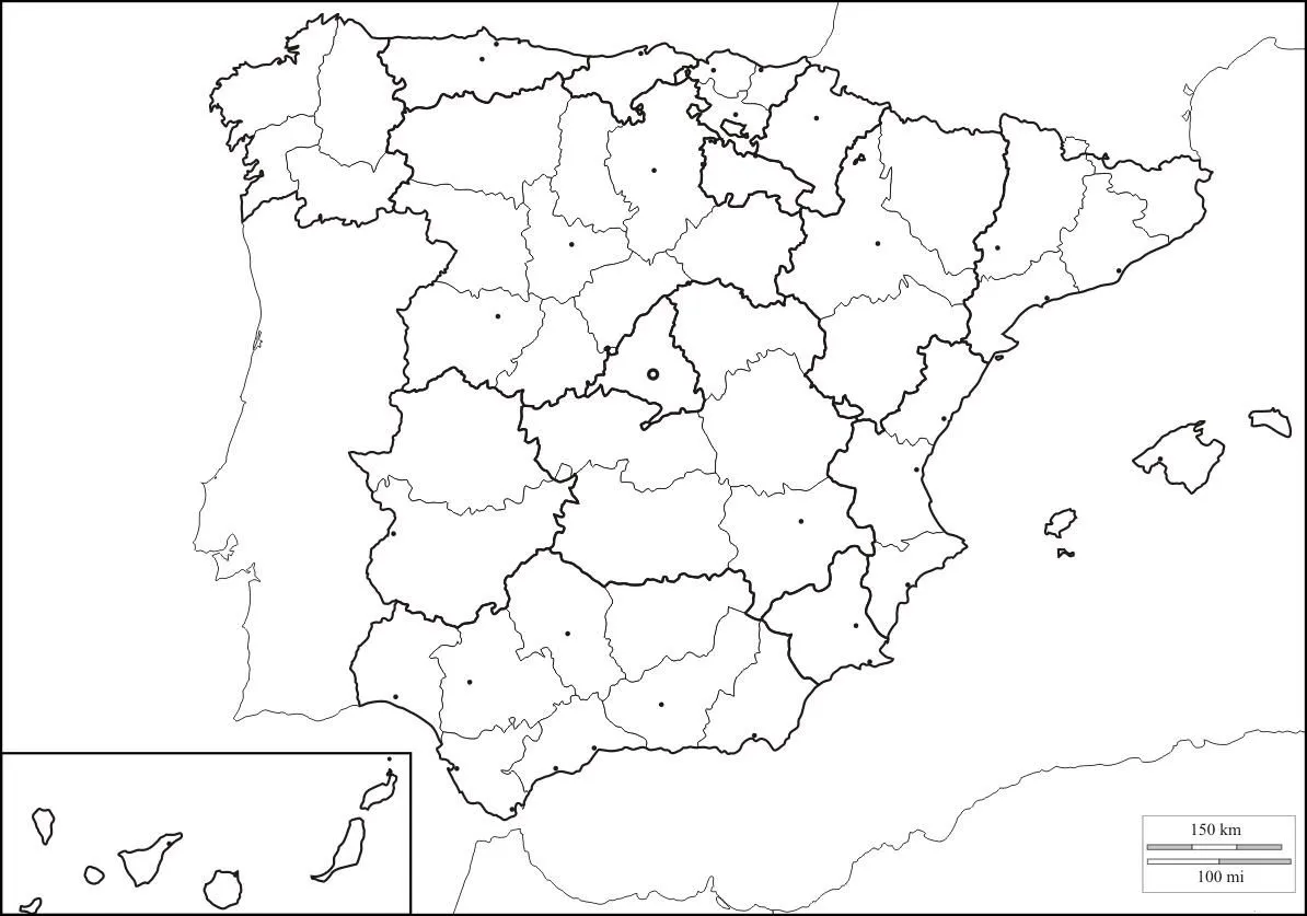 Mapa De Europa Politico Mudo Para Imprimir