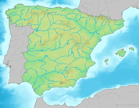 Mapa-fsico-y-hidrogrfico-mudo- ...