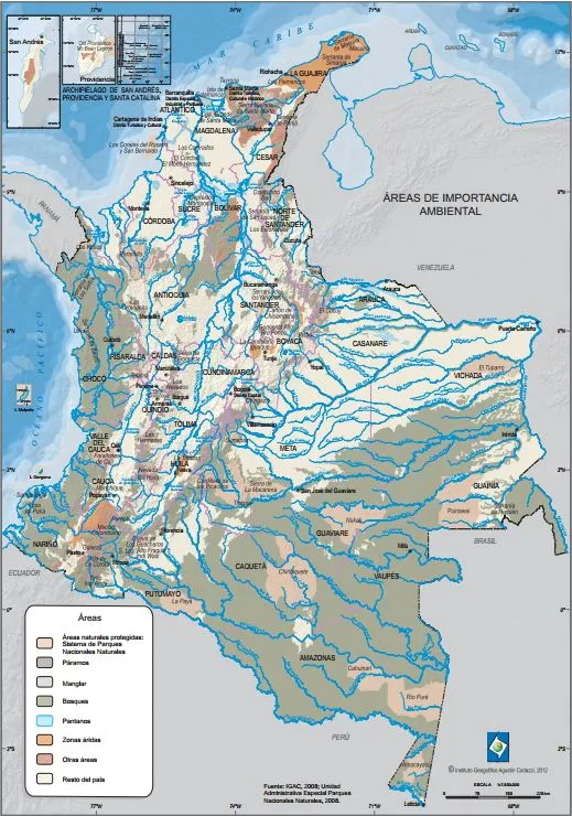 Mapa para imprimir de Colombia Mapa ambiental de Colombia. IGAC ... Mapa para imprimir de Colombia Mapa ambiental de Colombia. IGAC ...