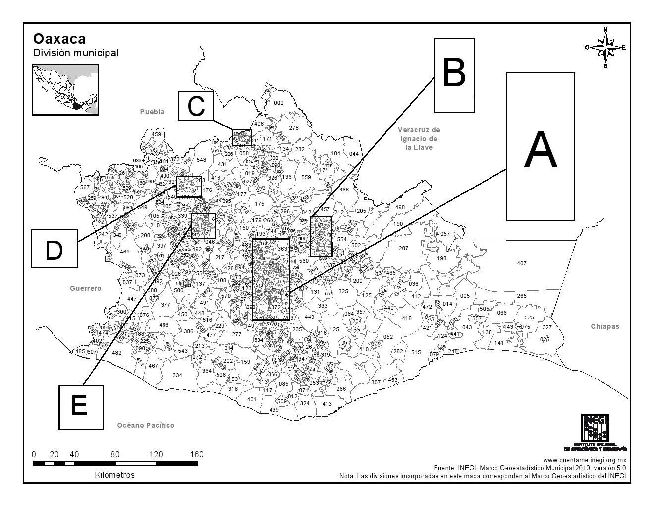Mapa para imprimir de Oaxaca Mapa de municipios de Oaxaca. INEGI ... Mapa para imprimir de Oaxaca Mapa de municipios de Oaxaca. INEGI ...