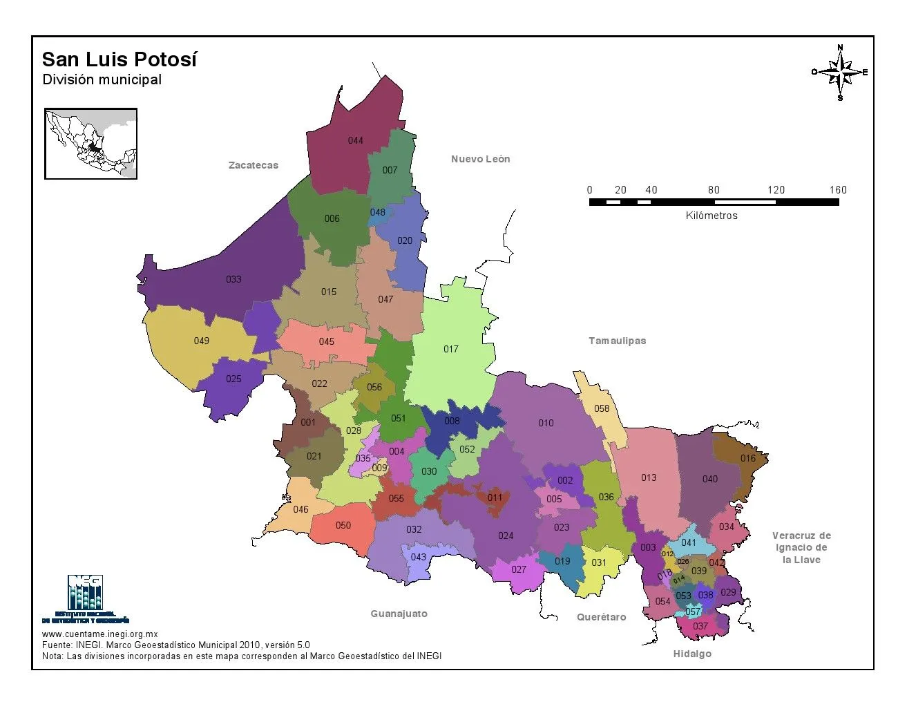 Mapa para imprimir de San Luis Potosí Mapa de municipios de San ... Mapa para imprimir de San Luis Potosí Mapa de municipios de San ...
