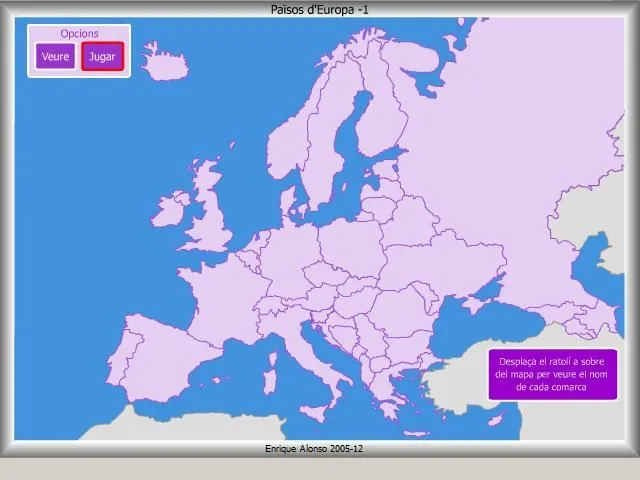 Mapa interactiu d'Europa El relleu d'Europa. On és? - Mapas ...
