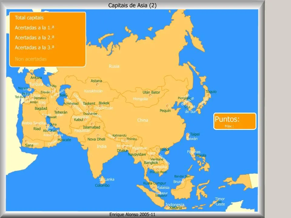 Mapa interactivo de Asia Capitales de Asia. ¿Dónde está? - Mapas ... Mapa interactivo de Asia Capitales de Asia. ¿Dónde está? - Mapas ...