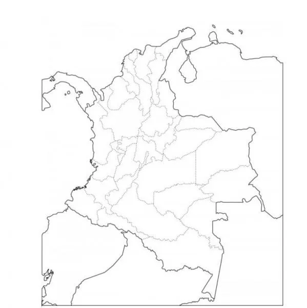 Mapa Interactivo: Departamentos de la Gran Colom (ecuador - gran colmbia -  departamentos de colombia)