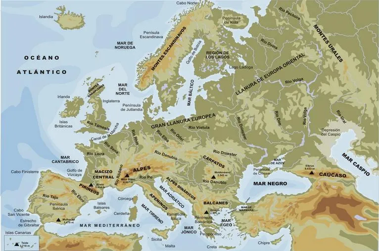 Mapa interactivo de Europa Relieve de Europa. ¿Dónde está? - Mapas ... Mapa interactivo de Europa Relieve de Europa. ¿Dónde está? - Mapas ...