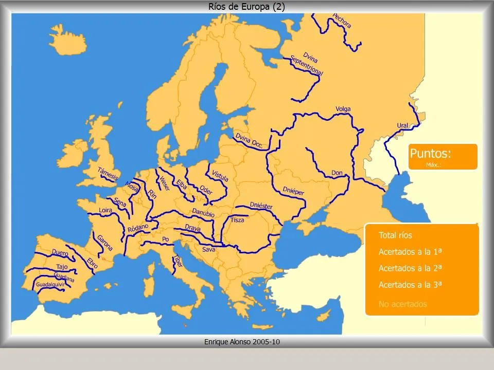 Mapa interactivo de Europa Ríos de Europa. ¿Cómo se llama? - Mapas ... Mapa interactivo de Europa Ríos de Europa. ¿Cómo se llama? - Mapas ...