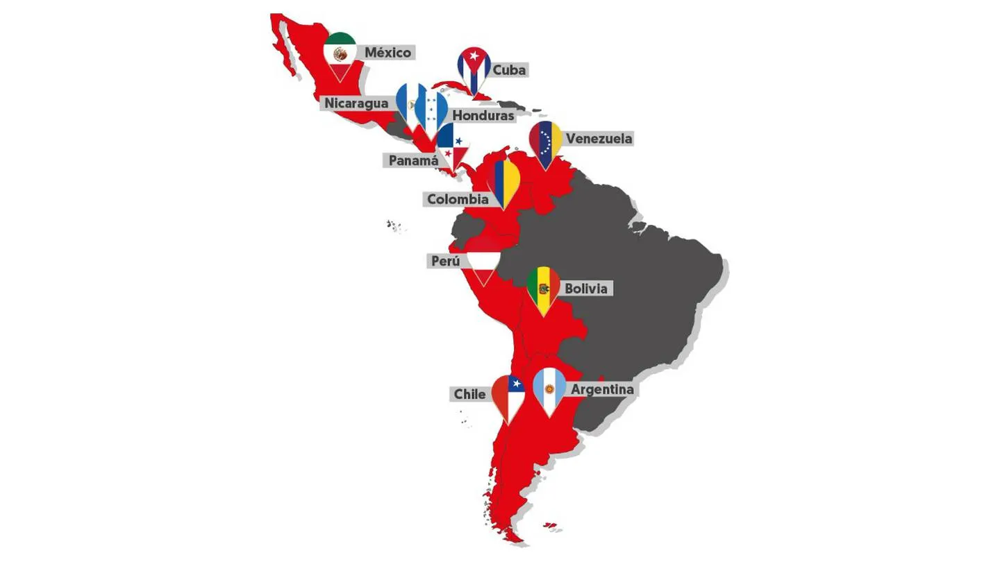 Mapa de la 'izquierda' en Latinoamérica: estos son los países donde domina – El Financiero Mapa de la 'izquierda' en Latinoamérica: estos son los países donde domina – El Financiero