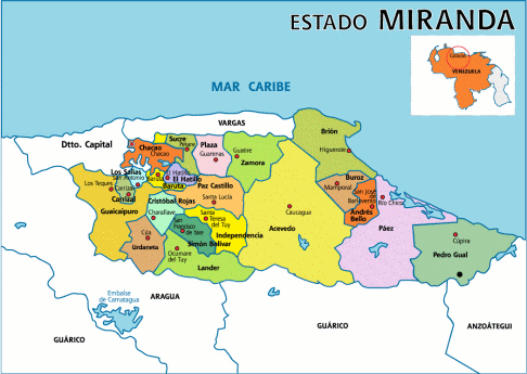 Mapa del estado miranda para colorear - Imagui Mapa del estado miranda para colorear - Imagui