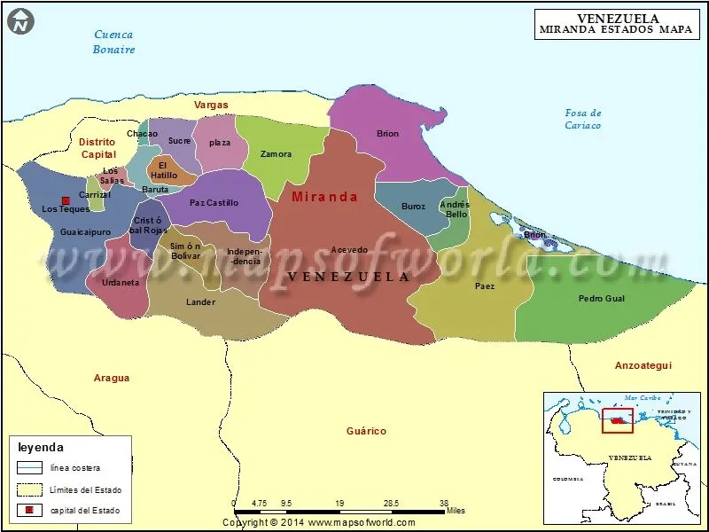 Mapa del Estado Miranda | Estado Miranda Venezuela | Mapas, Mapa de venezuela, Venezuela Mapa del Estado Miranda | Estado Miranda Venezuela | Mapas, Mapa de venezuela, Venezuela