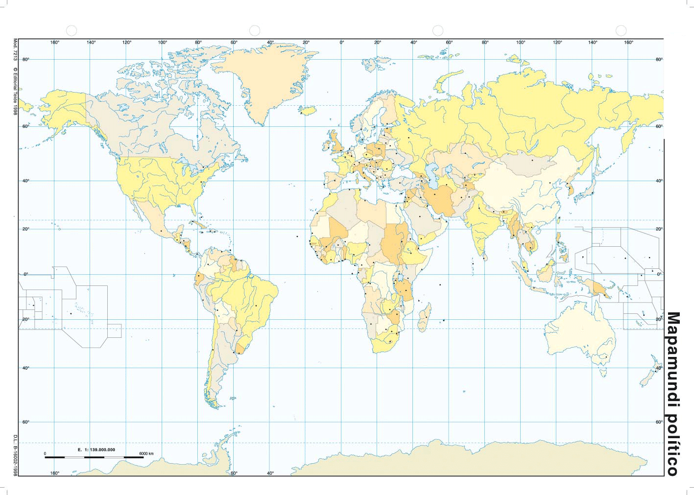 Mapas mudos Asia, Oceanía y Planisferio | GEOHISTORIAYMAS Mapas mudos Asia, Oceanía y Planisferio | GEOHISTORIAYMAS