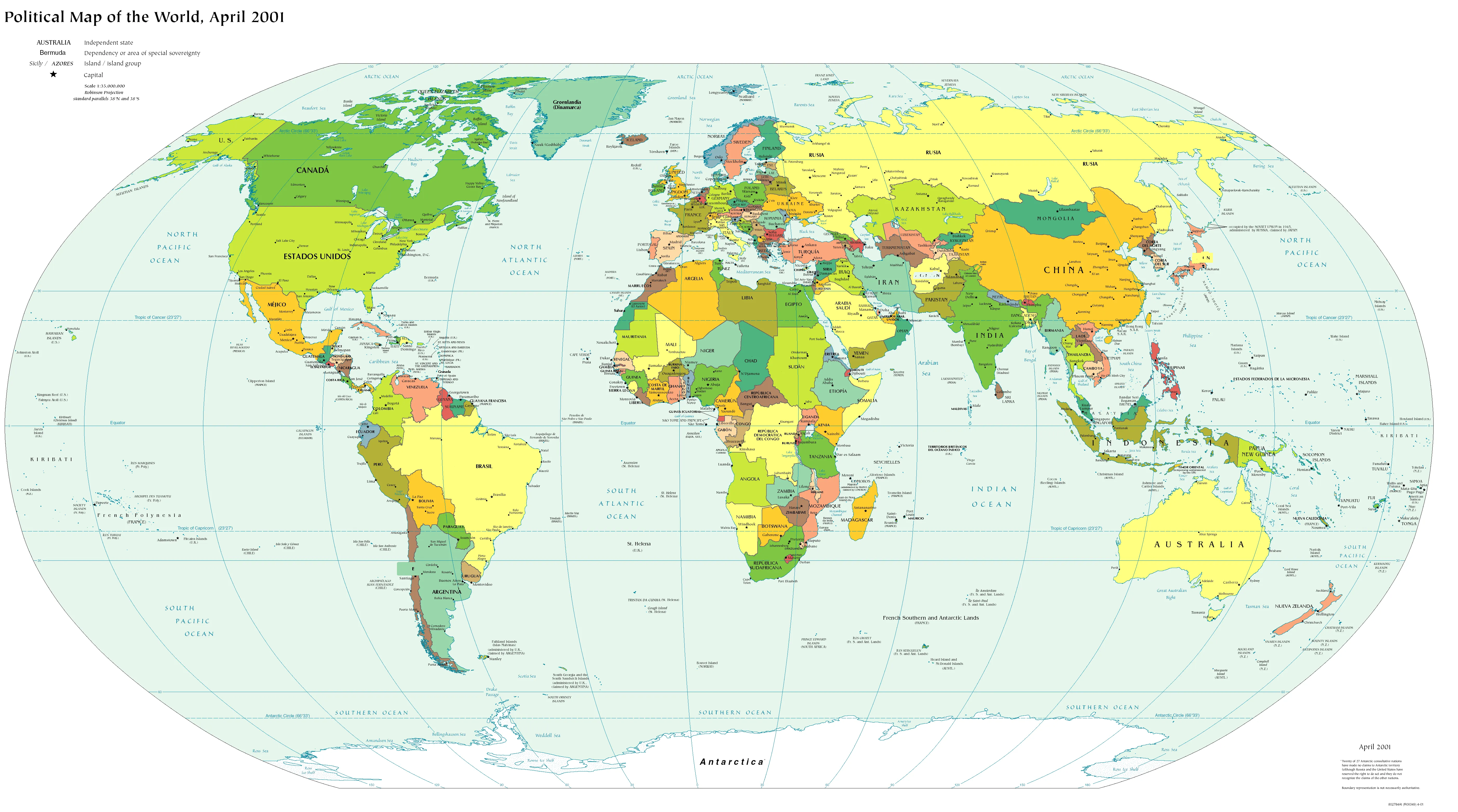 mapa mundi