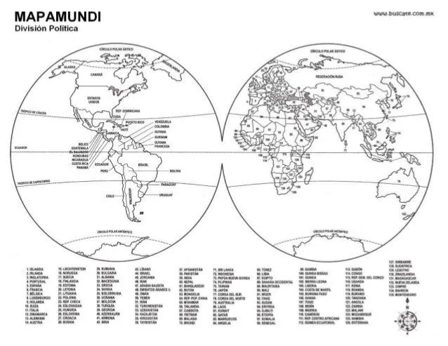 mapa mundi