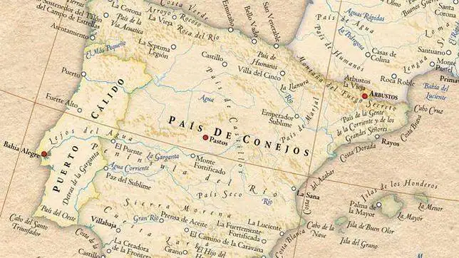 Así es el mapa mundi de los nombres verdaderos - ABC.es