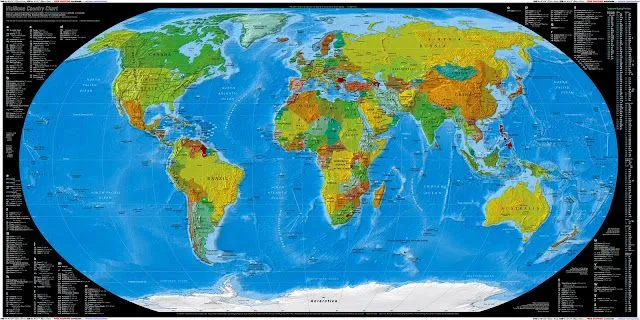 Diarios Revolucionarios de V: Mapamundi Completo: 4080 px, Físico ... Diarios Revolucionarios de V: Mapamundi Completo: 4080 px, Físico ...
