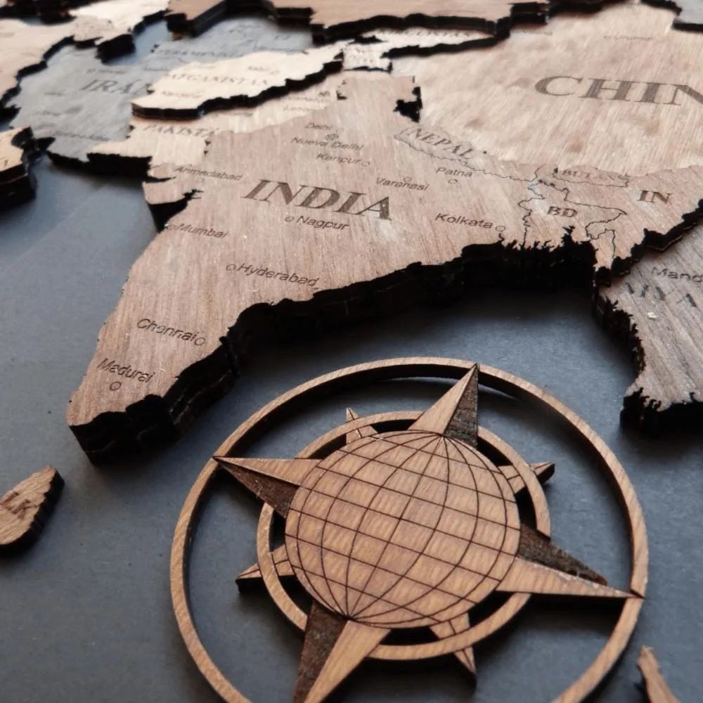 Mapa Del Mundo Mapamundi 3D En Madera 150 Cm X 90 Cm | Éxito - exito.com Mapa Del Mundo Mapamundi 3D En Madera 150 Cm X 90 Cm | Éxito - exito.com