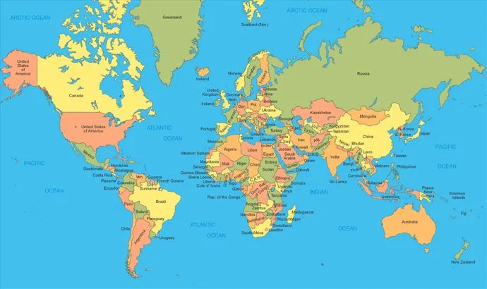 MAPA DEL MUNDO – Zuxe
