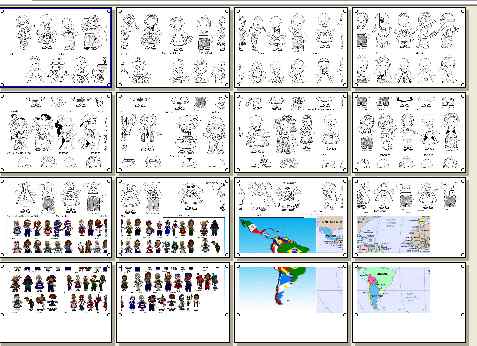 MAPA MURAL NIÑOS DE AMÈRICA CON VESTIMENTAS TÌPICAS PARA COLOREAR ... MAPA MURAL NIÑOS DE AMÈRICA CON VESTIMENTAS TÌPICAS PARA COLOREAR ...