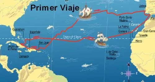 El mapa del tiempo de una página de la historia (Los viajes de ...