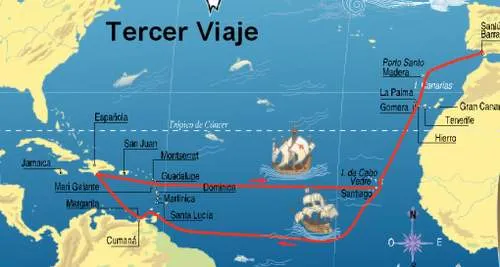 El mapa del tiempo de una página de la historia (Los viajes de ...