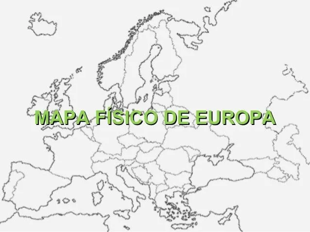 MAPA POLITICO EUROPA BLANCO Y NEGRO - Imagui