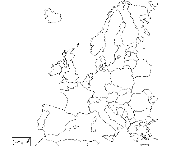 Mapa Politico De Europa Sin Nombres Para Imprimir Mapa Politico De Europa Sin Nombres Para Imprimir