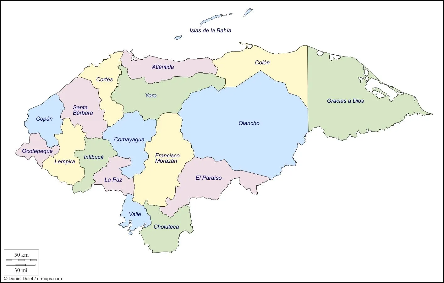 Mapa politico de honduras para colorear - Imagui Mapa politico de honduras para colorear - Imagui