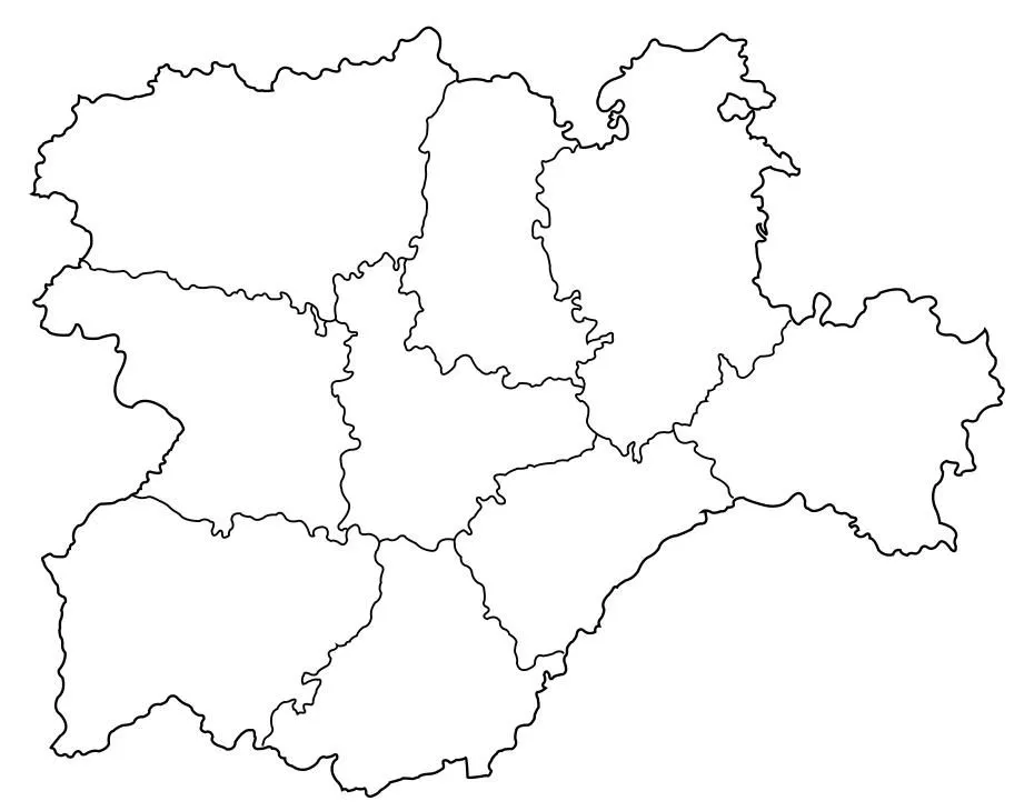 Mapa político mudo de Castilla y León (Anaya) - Didactalia ... Mapa político mudo de Castilla y León (Anaya) - Didactalia ...