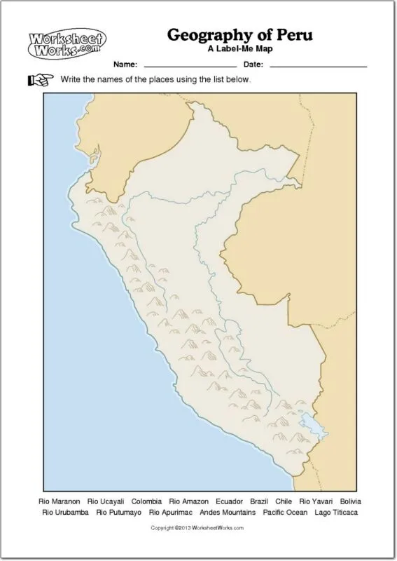 Mapa político mudo de Perú para imprimir Mapa de departamentos de ... Mapa político mudo de Perú para imprimir Mapa de departamentos de ...