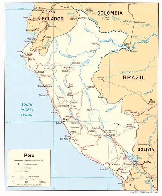 Mapa político del Perú | 2006 | Douglas Fernandes | Flickr Mapa político del Perú | 2006 | Douglas Fernandes | Flickr