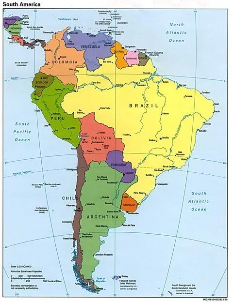 Mapa De América