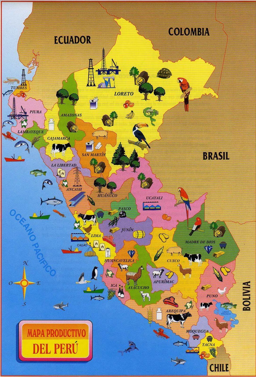 MAPA PRODUCTIVO DEL PERÚ | Peru travel, Peru travel guide, Backpacking peru MAPA PRODUCTIVO DEL PERÚ | Peru travel, Peru travel guide, Backpacking peru