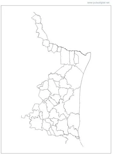 Mapa del Estado de Tamaulipas sin división municipal sin nombres ... Mapa del Estado de Tamaulipas sin división municipal sin nombres ...