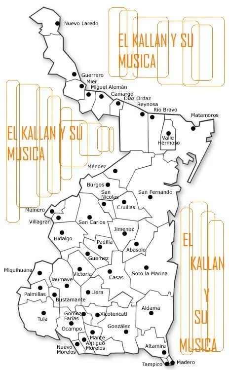 Mapa de tamaulipas con division politica y nombres - Imagui Mapa de tamaulipas con division politica y nombres - Imagui