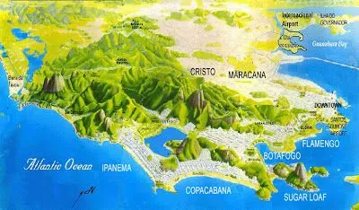 Mapa Del Turismo Río de Janeiro - Cuba - Zimbio Mapa Del Turismo Río de Janeiro - Cuba - Zimbio