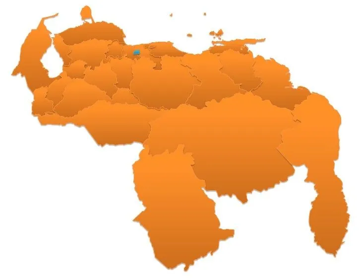 Mapa de Venezuela