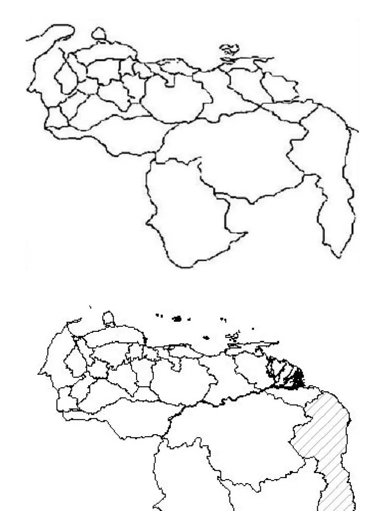 Mapa de Venezuela Croquis | PDF