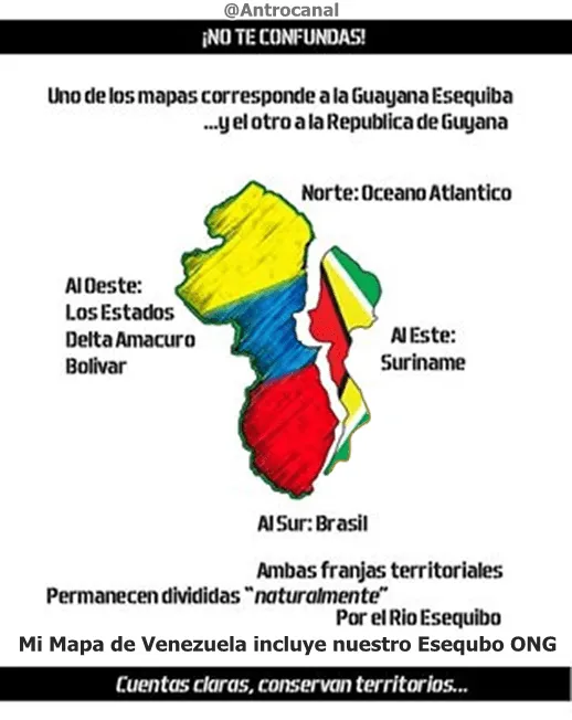 Mi Mapa de Venezuela incluye nuestro Esequibo on X: Mi Mapa de Venezuela incluye nuestro Esequibo on X: