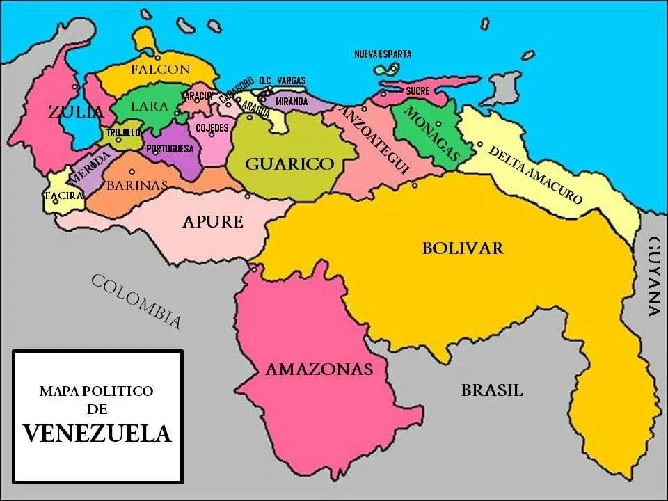 Mapa de Venezuela. Presentaciones de nuestro Planeta, Globos, Mapas, así como las Esferas de Cristal, son excelentes para… | Map tattoos, Del valle, School homework Mapa de Venezuela. Presentaciones de nuestro Planeta, Globos, Mapas, así como las Esferas de Cristal, son excelentes para… | Map tattoos, Del valle, School homework